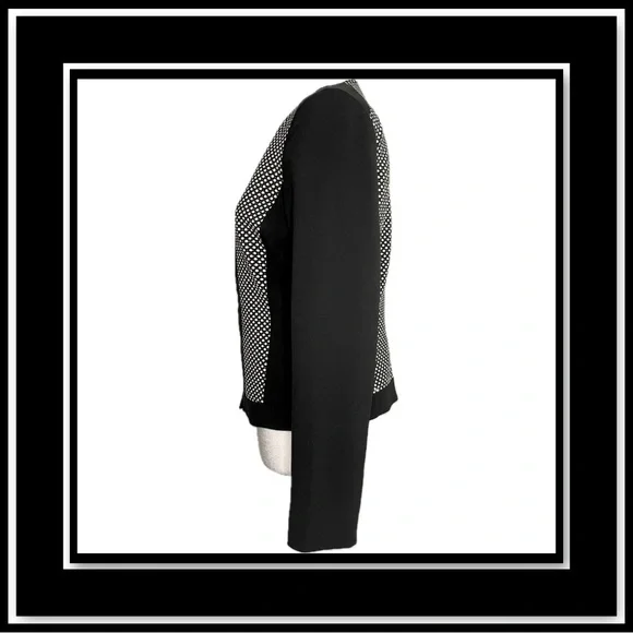 Tahari Arthur S. Levine Full Zip Jacket, size 2 - Picture 4 of 4